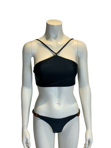Lenny Niemeyer navy two-piece bikini swimsuit swimwear Size XS ladies