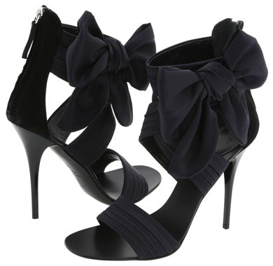Giuseppe Zanotti E10134 Chiffon-Bow Sandals Ladies