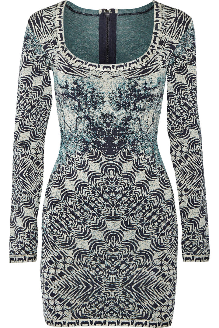 HERVE LEGER Melissa bandage-jacquard mini dress Size XS  Ladies