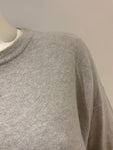 ME+EM Lofty Pure Cashmere Curved Hem Pullover Jumper Sweater Size 10 US 6 ladies