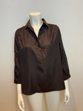 Jaleo MOST WANTED Brown Blouse Top Size L Large ladies