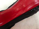 Christian Louboutin Margot Peep-Toe Booties Shoes 36.5 US 6.5 UK 3.5 ladies