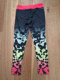 Adidas butterfly print sportswear leggings Size S small ladies