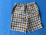 SEEDS KIDS Boys Children Linen Check Bermuda Shorts 8 years 3 years Children