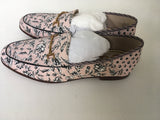 Sam Edelman 'Loraine' leather-trimmed printed canvas loafers shoes  Ladies