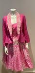 Guillaume d'Agon haute couture Pink Three Pieces Set Size F 42 UK 14 US 10 ladies
