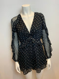 ZIMMERMANN MOST WANTED ADORN ROMPER PLAYSUIT Size 1 ladies