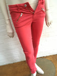 IVY COPENHAGEN Taylor Women's Stretch Red Pants Trousers Ladies