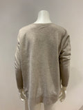 N.Peal Pure Cashmere V neck sweater jumper Size  M medium ladies