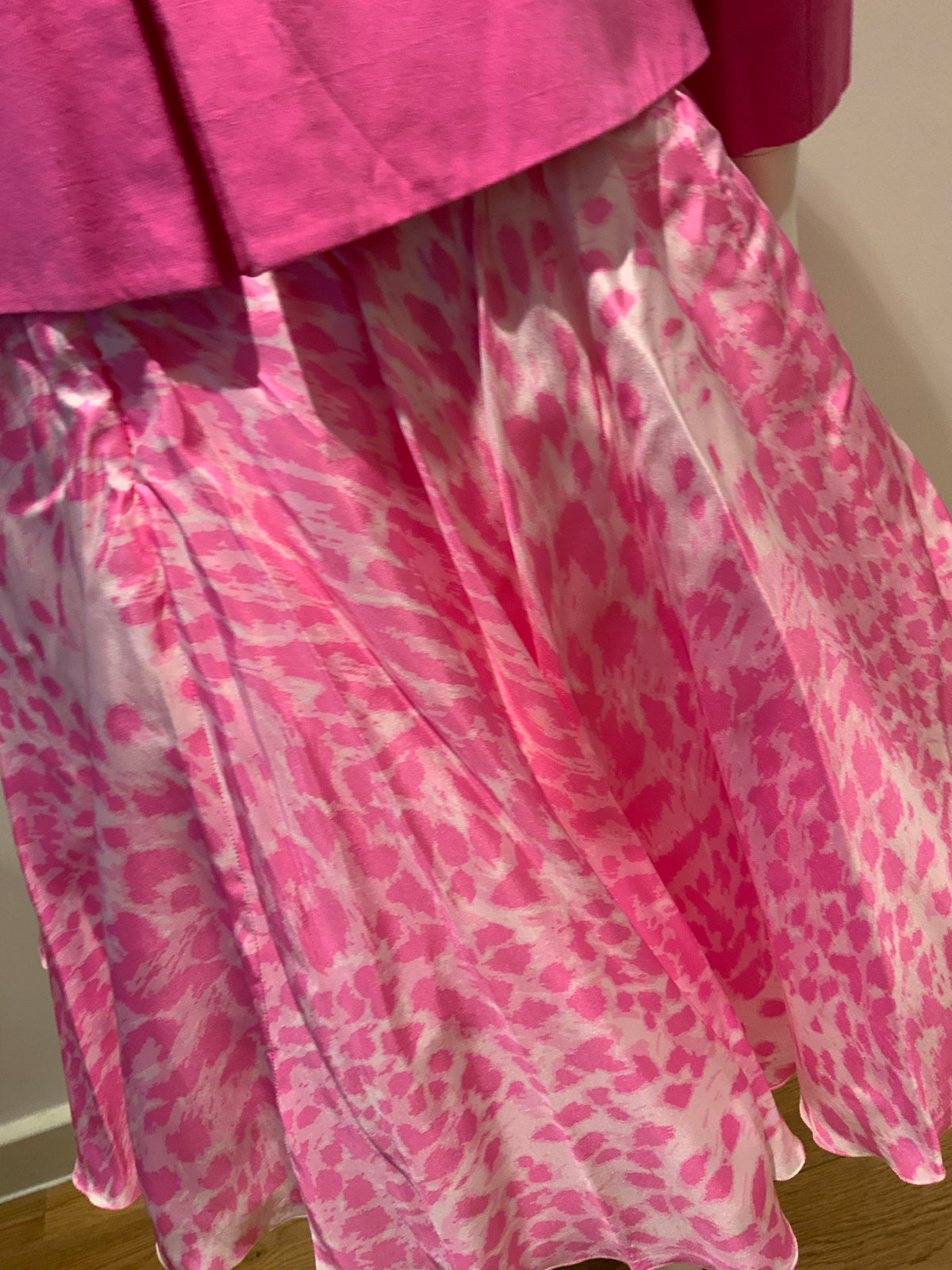 Guillaume d'Agon haute couture Pink Three Pieces Set Size F 42 UK 14 US 10 ladies