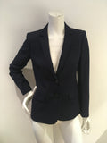 J.Crew Thompson Blazer Navy Two Wool Blazer Size US 6 UK 10 M medium ladies