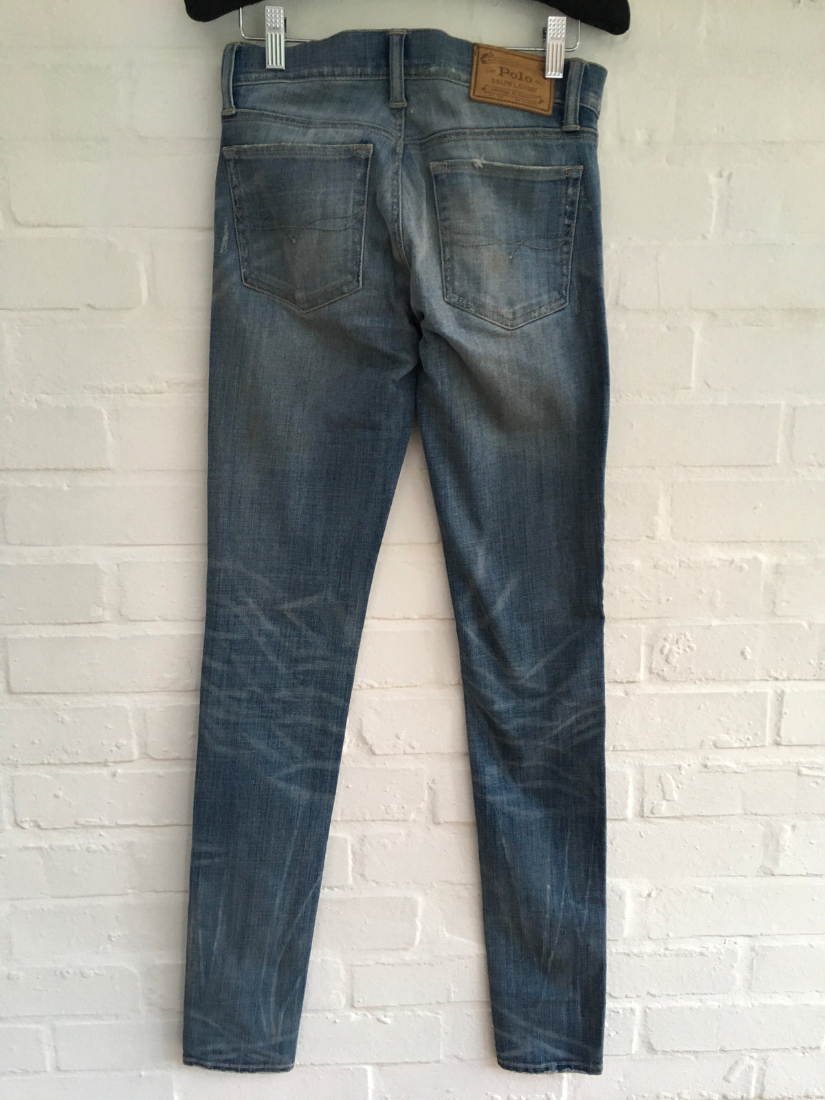 Ralph Lauren Tompkins Jordan Wash Skinny Fit Jeans Denim Pants Ladies