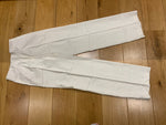 MASSIMO DUTTI WHITE STRAIGHT LEG PANTS TROUSERS SIZE EU 38 US 6 UK 10