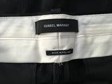 ISABEL MARANT 'Syd' jacquard black Pants Trousers  Ladies
