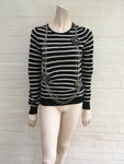 CHANEL PARIS 08A Couture Cashmere Embellished Sweater F 36 UK 8 US 4 Small Ladies