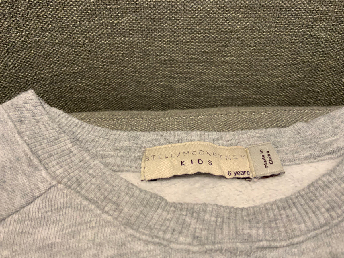 Stella McCartney KIDS GreyRings Sweater Sweatshirt Size 6 years children