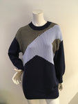 SELF-PORTRAIT Colour Block Knit Jumper Sweater Size M medium ladies