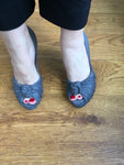 Christian Louboutin WOOL Lady Gres Knot Pumps Shoes Size 38 1/2 UK 5.5 US 8.5 Ladies
