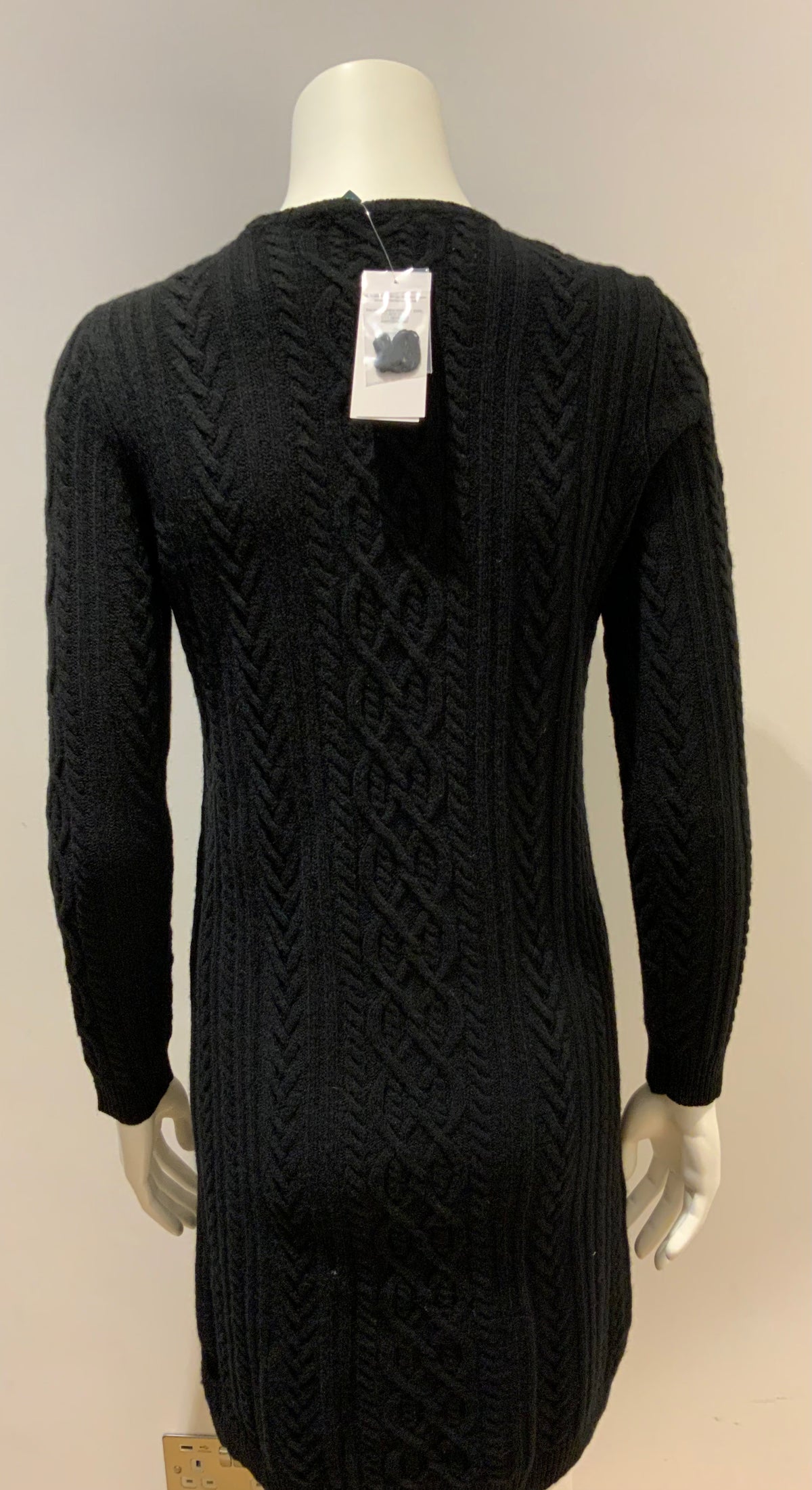 Lauren Ralph Lauren Cashmere Blend Knit Sweater Dress Size S small ladies