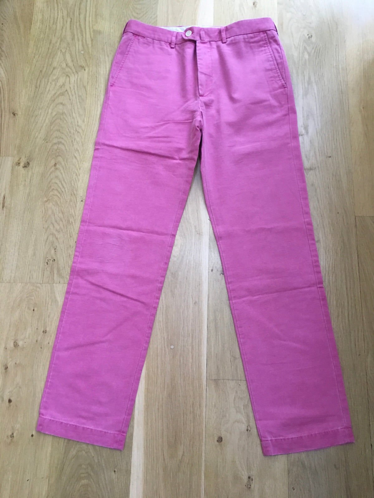 HACKETT LONDON Men's PINK TROUSERS - Trousers Pants Size 34 L men