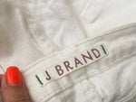 J BRAND White Bermuda Shorts Denim Jeans  Ladies