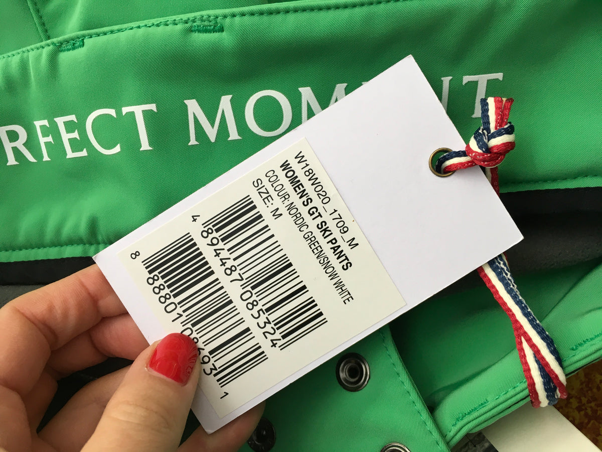 PERFECT MOMENT GT AURORA SKI PANTS TROUSERS NORDIC GREEN SIZE M MEDIUM Ladies