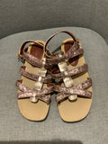 Marc by Marc Jacobs Pink Glitter Gladiator Sandals Size 38 UK 5 US 8 ladies