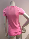 Workout Neon Pink Women's Slim fit T Shirts SIZE UK 10 / 12 ladies