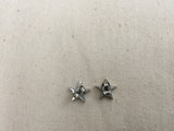Star Studs-Silver Star Earrings ladies