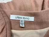 URBAN REVIVO PINKISH DRESS SIZE EU 38 UK 10 US 6 ladies