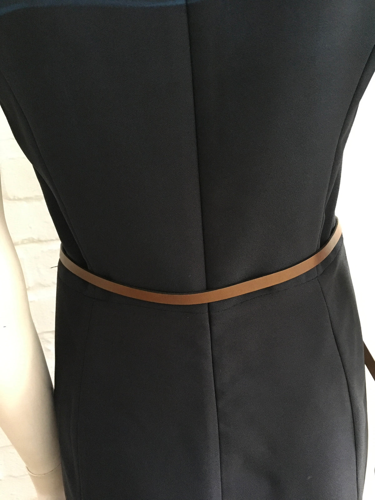 MARNI Brown Leather Skinny Belt Size 75  JUST AMAZING Ladies