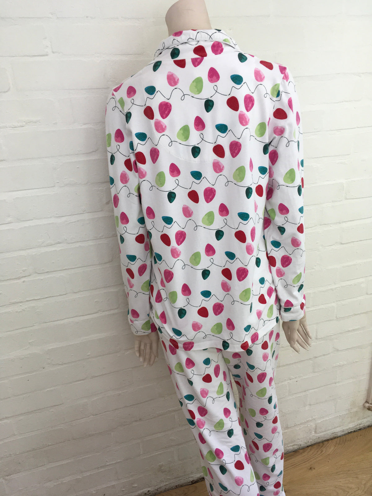 BEDHEAD STRING OF LIGHTS CLASSIC PAJAMA SET SIZE S Small ladies