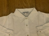 Baby Graziella White Casual Shirt Size 3 years children