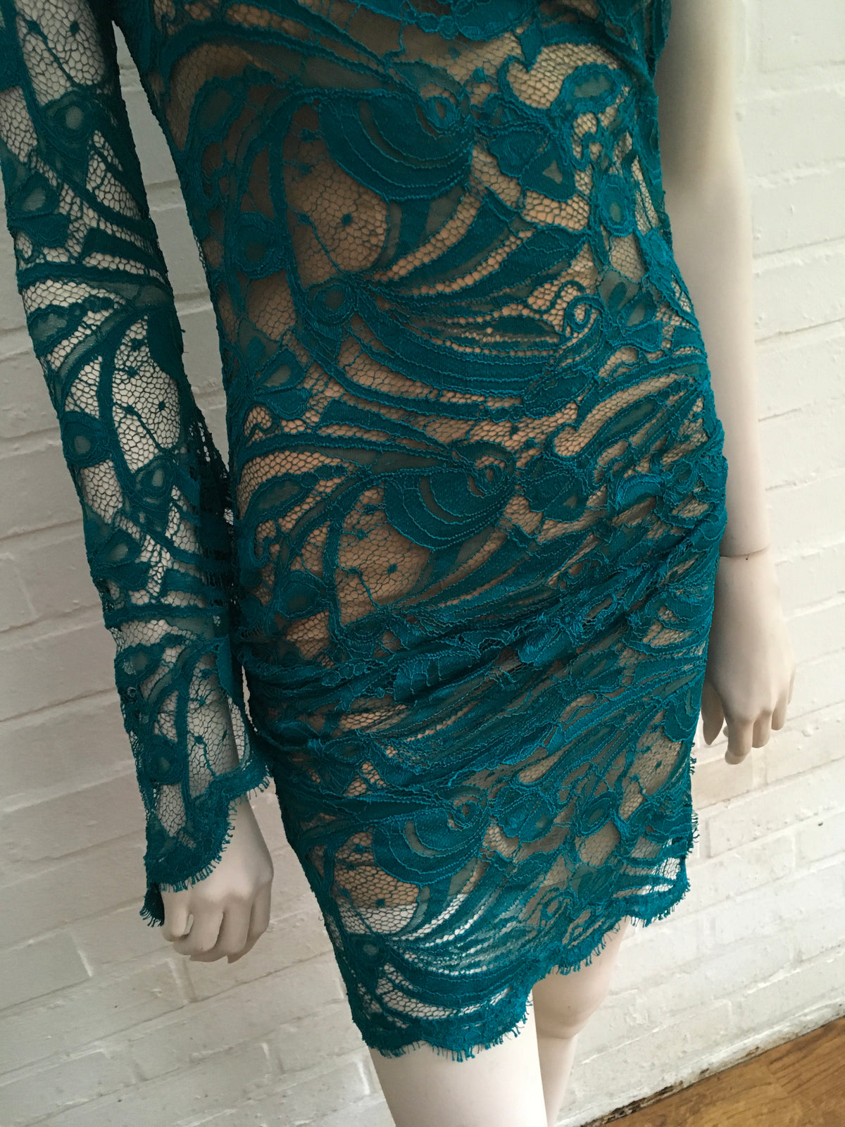 Emilio Pucci MOST WANTED Lace One Shoulder Mini Dress  Ladies