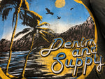 Denim & Supply By Ralph Lauren Palm Rock T-Shirt SIZE S small ladies