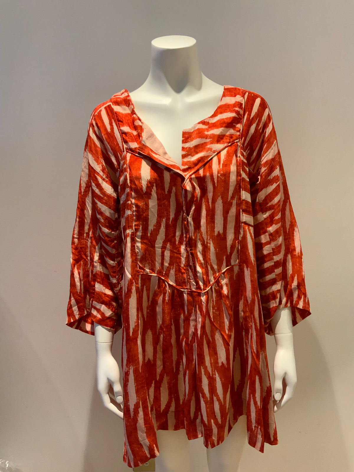 ISABEL MARANT ETOILE PRINTED TUNIC DRESS SIZE 1S SMALL ladies
