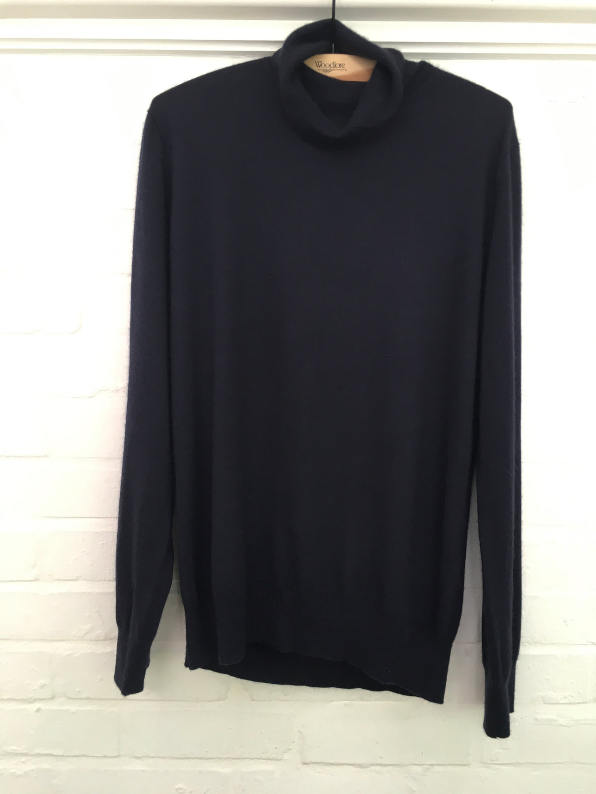 BURBERRY LONDON SUPERFINE ROLL NECK TURTLE CASHMERE KNIT SWEATER JUMPER M MEDIUM Men