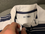 BK Boy Striped Boys Polo Long Sleeves Top Size 24 months children