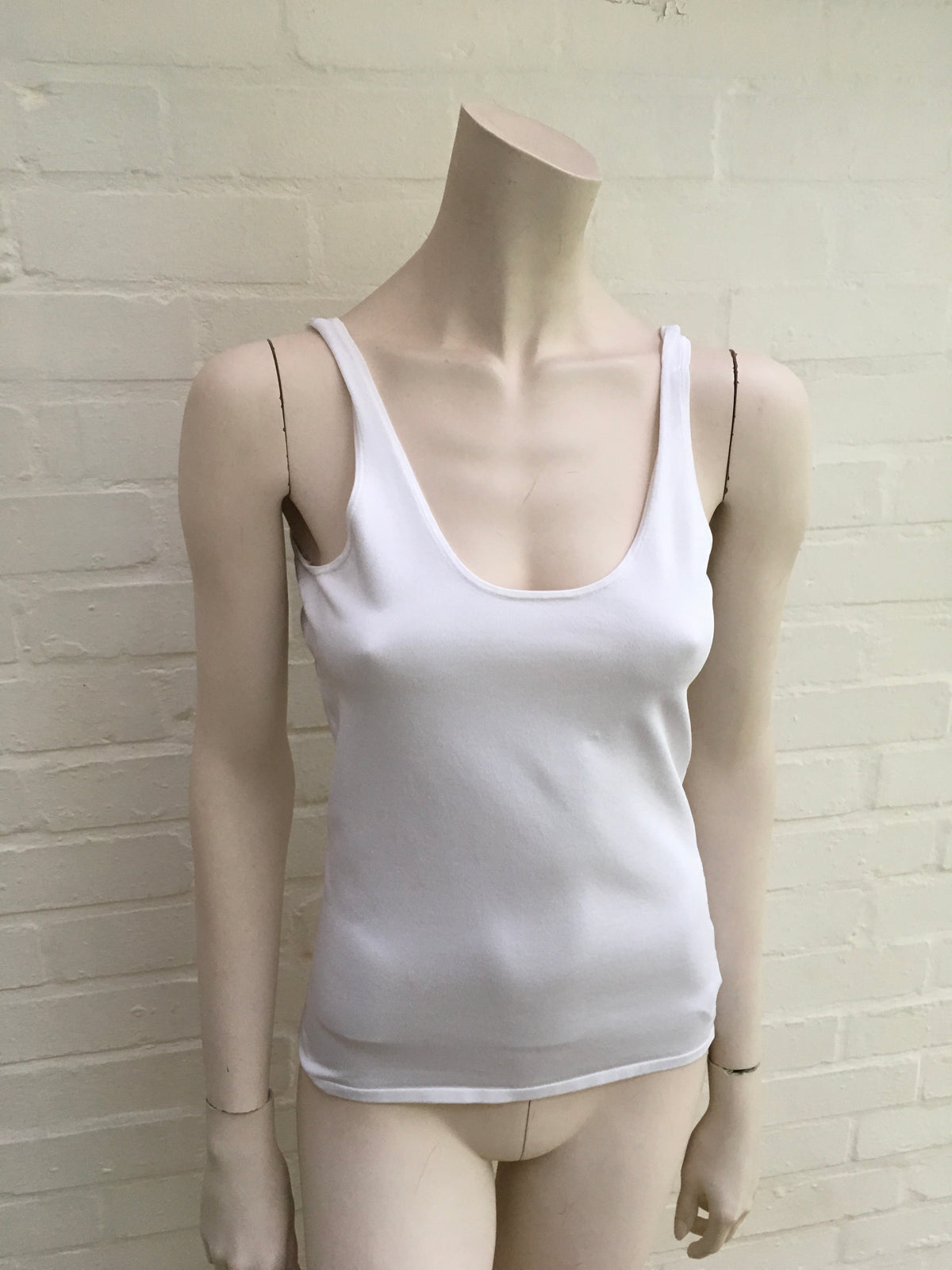 Ralph Lauren Black Label Tank Top White Size XS Ladies