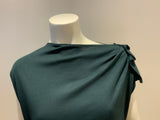 LANVIN cowel neck viscose&cashmere knit dress sweaterdress F 38 UK10 US 6 ladies