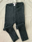BONPOINT Girls' Grey Pure Cashmere Knit Leggings Size 2 years ladies