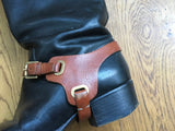 Ralph Lauren Leather Mid-Calf Equestrian Riding Boots Ladies