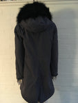 Mr & Mrs Italy Authentic Hooded Sable Fur Lined Parka Ladies