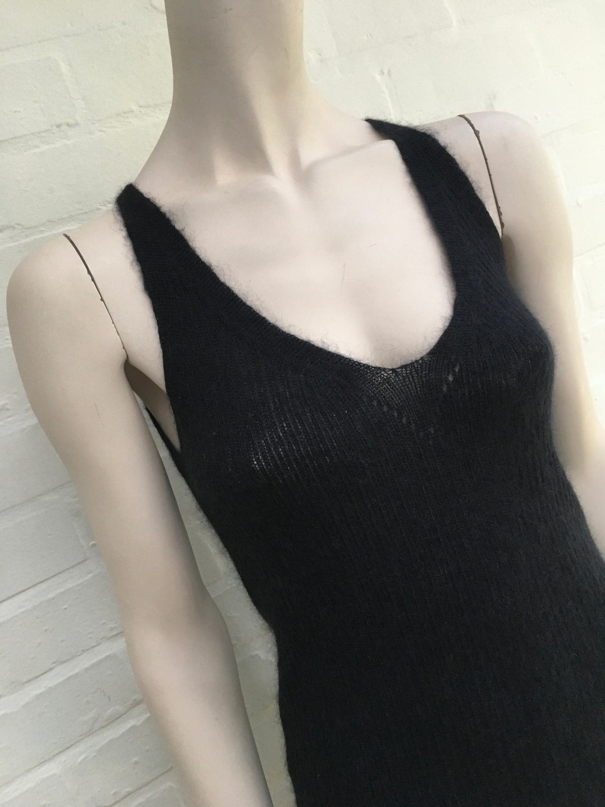 DOLCE & GABBANA Mohair Thin Knit Tank Top I 40 UK 8 US 4 S Small ladies
