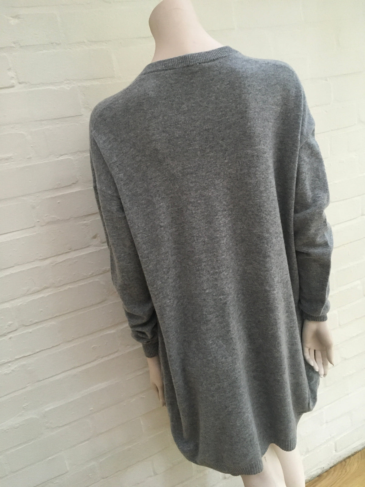 THE ROW Maita merino wool and cashmere-blend sweater dress jumper Size M Medium Ladies