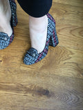 Dolce & Gabbana Tweed Wool Pumps Shoes  Ladies