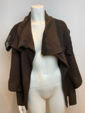 Rick Owens 2005 moog wool cardigan Knit Open Front Cardigan Size XS ladies