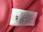 Ermanno Scervino Sleeveless Pink Floral Lace Dress Size I 42 UK 10 US 6 ladies