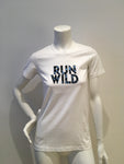 MARKUS LUPFER RUN WILD T SHIRT SIZE M MEDIUM ladies