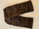 Lili Gaufrette Brown Corduroy Pants Trousers Size 6 month children